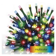 D4AM09 EMOS CLASSIC vánoční řetěz 180 LED, 18m, 8 módů svícení, multicolor, IP44