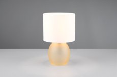 TRIO 517900113 VELA stolná lampička V290mm 1xE14 jantárová, biela