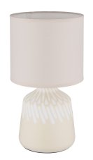 GLOBO 21733CU RELA stolní lampička V315mm 1xE14 béžová