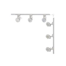 Lištové svietidlá SET 6x GU10 (ES111) 2 m biela Zuma Line Master Track 3580