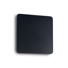 Nástěnné svítidlo Ideal lux 195773 COVER AP1 SQUARE BIG NERO 1xLED 11W / 1112lm 3000K černá