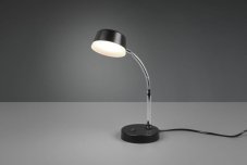 TRIO R52501102 KIKO stolové svietidlo LED D120mm 4,5W/300lm 3000K, čierna