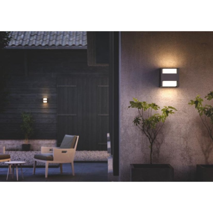 Philips 16459/93/16 Arbour LED nástenné svietidlo  2x4.5W IP44