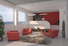 Immax 07079L-80 NEO LIMITADO Smart závěsné svítidlo 80cm 48W bílá s dálkovým ovládáním Zigbee 3.0