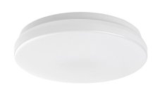 RABALUX 77133 Lowar vonkajšie stropné svietidlo D240mm LED 12W/750lm 3000+4000+6000K IP44 biela