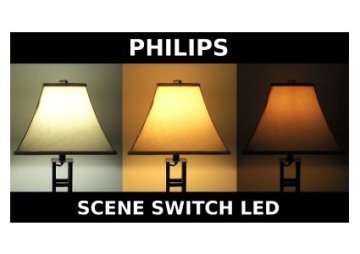 Funkcia SceneSwitch pri Philips LED zdrojoch