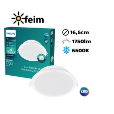 Philips 59466 MESON 150 zápustné svietidlo LED D165mm 16,5W 1750/1300lm 6500K biela 8720169173866