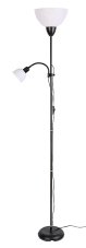 Stojacia lampa 1x E27, E14 čierna IP20 Rabalux ACTION PRO 74109