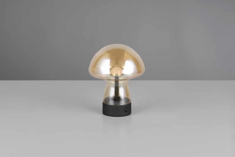 TRIO Reality R54981113 DOOLEY dotyková stolní lampička v180mm SMD LED 1,5W/140lm 3000K jantarová