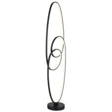 GLOBO 67177-36S SPIRA stojací lampa LED V1220mm 39W/1890lm 2700+4000+6500K černá matná, bílá