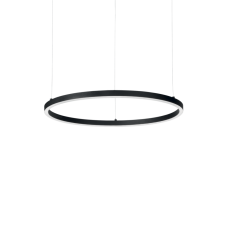 IdealLux 229492 ORACLE SLIM D50cm závěsné LED svítidlo 29W 1600lm 3000K IP20 černá
