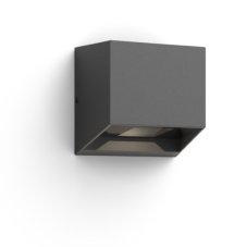 Philips 8720169351318 UltraEfficient Alix venkovní nástěnné svítidlo efektné LED 4,3W/800lm 2700K IP44 antracitová