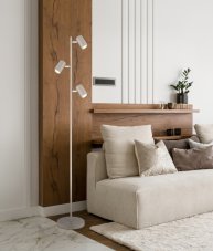 Stojací lampa 3x GU10 piesková IP20 GLOBO lighting ROBBY 57911SSA