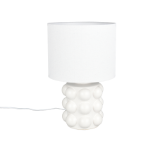 Stolná lampa 1x E27 biela IP20 TRIO Reality KATE R56481901