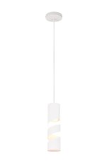TRIO 364000131 STREAM závesné svietidlo D120mm 1xGU10 biela matná