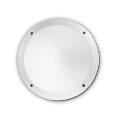 Exteriérové ​​nástěnné svítidlo Ideal lux 096667 LUCIA-1 AP1 BIANCO 1xE27 23W IP66