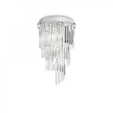 Stropné svietidlo Ideal lux 168920 CARLTON PL8 CROMO 8xE14 40W chróm
