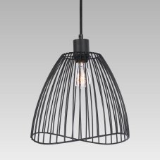 PREZENT 75559 PONY závesné svietidlo 290 mm 1xE27/40W, čierna/svetlé drevo