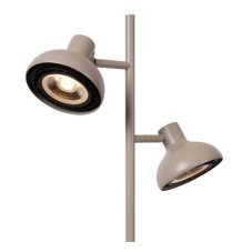LUCIDE 30797/02/38 SENSAS stojacia lampa V1379mm 2xGU10 (ES111) krémová