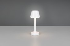 TRIO Reality R54991131 VIDAL dotyková stolní lampička v245mm SMD LED 1,5W/150lm 3000K IP44 bílá matná