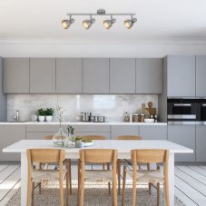 Rabalux 5389 Thelma bodové svítidlo / spot 740mm 4xE14 4x40W IP20 antické stříbro