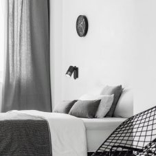 RABALUX 5069 Zircon nástenné bodové svietidlo 1xGU10 čierna matná, strieborná