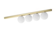 Ideal Lux 328461 BINOMIO stropné svietidlo 4xG9 š860mm mosadzná