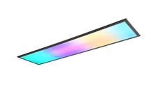 TRIO Reality R67661232 BETA stropní svítidlo SMD LED 1190x290mm 31W/3600lm 2700-6500K černá matná, Dynamic Light, stmívatelné, dálkový ovladač