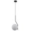 Italux PND-3300-1-BK závesné svietidlo Carimi 1x5W E27 grafitová, biela