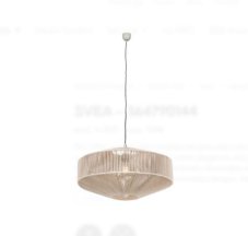 TRIO 364790144 SVEA závěsné svítidlo D610mm 1xE27 písková