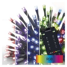 EMOS D4ZR02 GoSmartLED Vianočná reťaz 12m 64 módov svietenia, multicolor IP44