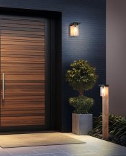 TRIO 211660135 ARDILA vonkajšie nástenné svietidlo 1xE27 IP44 imitácia dreva