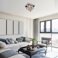 RABALUX 2238 Pallas stropní svítidlo LED 23W/1470lm 4xE14 4000K chromová, bílá