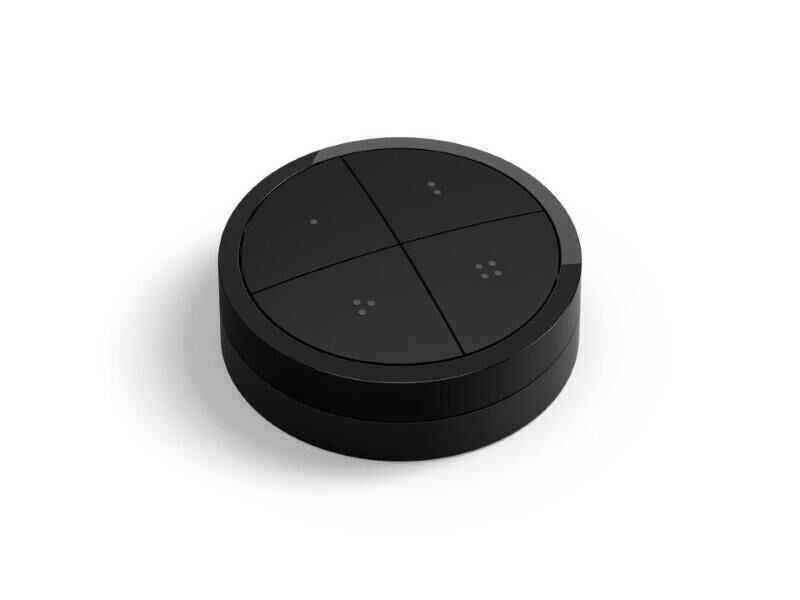 Philips HUE Smart Accessory 8719514440937 Tap dial switch ovladač černý včetne baterie CR2032