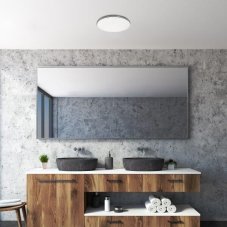 Rabalux 3875 Toma stropní svítidlo LED D375mm 30W/2100lm 4000K IP44 chrom, bílá