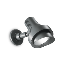 Exteriérové nástenné svietidlo Ideal lux 046167 TERRA AP1 BIG ANTRACITE 1xE27 60W IP65