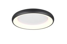 TRIO 649616032 CARDONA stropné svietidlo D620mm SMD LED 38W/4400lm 2300+3000+4000K čierna matná, switchdimmer