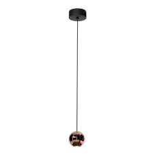 REDO 01-2805 OBO závesné svietidlo D70mm LED 8,5W/410lm 3000K mosadz