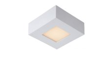 Lucide 28117/11/31 BRICE čtvercové stropní stmívatelné koupelnové LED svítidlo 8W IP44