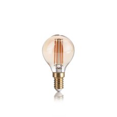 Ideal Lux 151656 LED žárovka E14 Vintage P45 4W/300lm 2200K jantarová, kapka