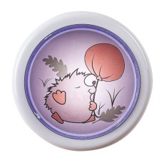 RABALUX 76072 Hedgy pushlight orientačné svietidlo detské D100mm LED 0,3W/5lm 6000K biela, viacfarebná, 2XAA excl.