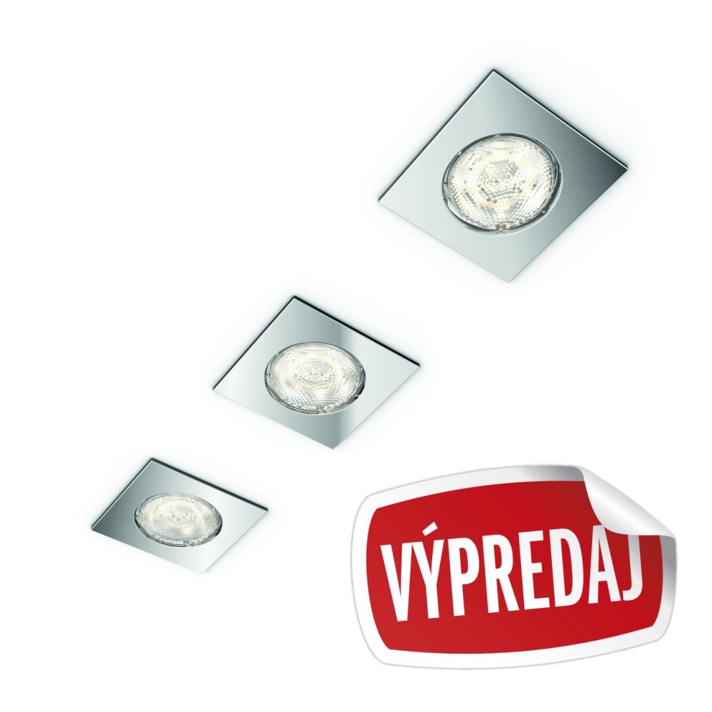Zápustné svietidlá do sádrokartónu vo výpredaji