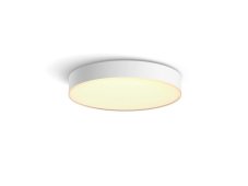 Philips HUE LED White Ambiance 41158/31/P6 Enrave S stropní svítidlo 9,6W 1220lm 2200-6500K 26,1cm bílé stmívatelné BlueTooth + HUE Switch