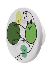 RABALUX 71070 Froggo nástěnné svítidlo dětské D120mm LED 9W/800lm 3000+4000+6500K bílá, vícebarevná