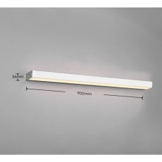 TRIO 283919006 ROCCO nástěnné svítidlo LED 13W/1400lm 3000K IP44 chrom