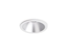 Ideal lux 192284 GAME ROUND zápustné svietidlo D85mm LED 11W 950/700lm 3000K biela, strieborná, UGR