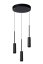 LUCIDE 24401/21/30 TUBULE Závěsné svítidlo LED 3x7W černá