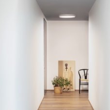 Ideal Lux 327563 RAY stropné svietidlo LED D300mm 13W 2000/1270-1340lm 3000-4000K IP44 čierna