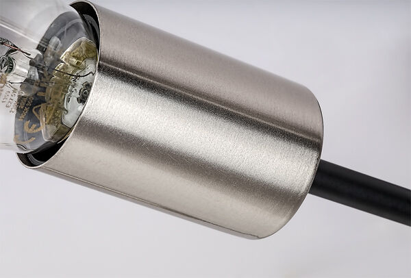 RABALUX 71026 Branwen stropní svítidlo 6xE27 D570mm matná černá, saténový chrom