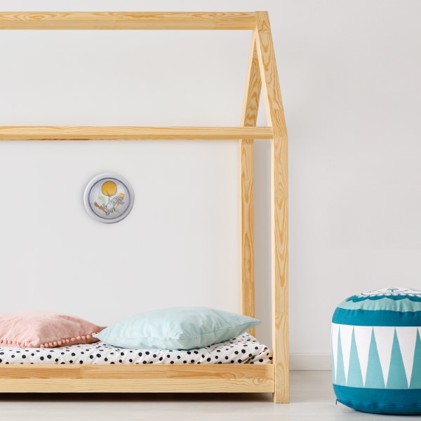 RABALUX 76073 Hopply pushlight orientačné svietidlo detské D100mm LED 0,3W/5lm 6000K biela, viacfarebná, 2XAA excl.